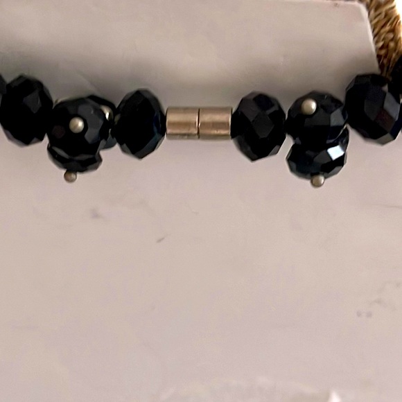 Black crystal necklace - Picture 5 of 8
